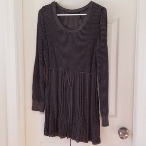 Cinch waist flowy sweater